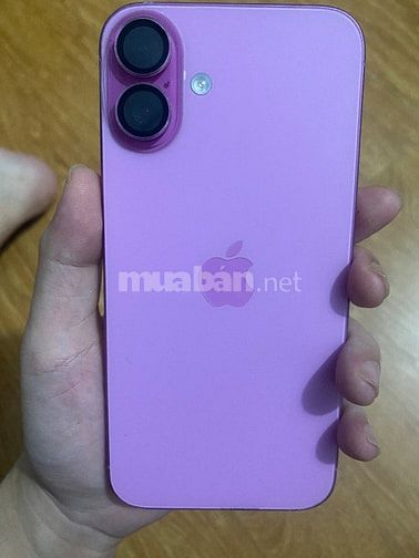 Iphone 16plus Hồng 128GB Lock Đã CNC