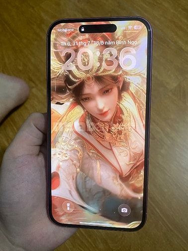 Iphone 16plus Hồng 128GB Lock Đã CNC