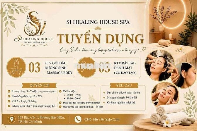 🌸 SI HEALING HOUSE  – TÌM ĐỒNG ĐỘI 🌸