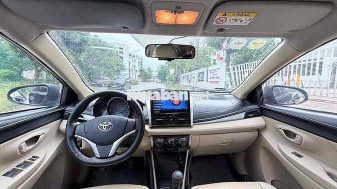 Toyota Vios 2014 Số sàn Đen Da Hà Nội