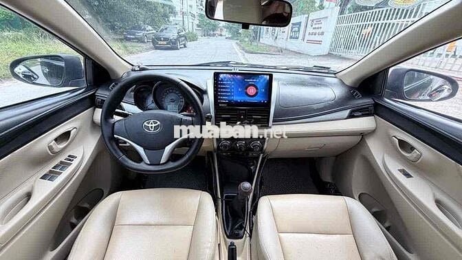 Toyota Vios 2014 Số sàn Đen Da Hà Nội