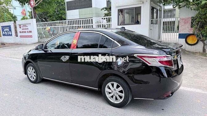 Toyota Vios 2014 Số sàn Đen Da Hà Nội