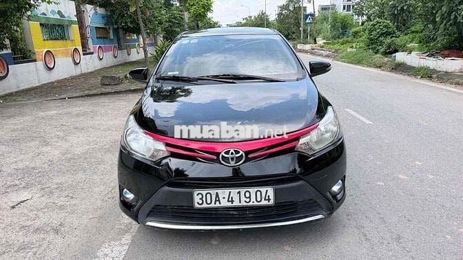 Toyota Vios 2014 Số sàn Đen Da Hà Nội