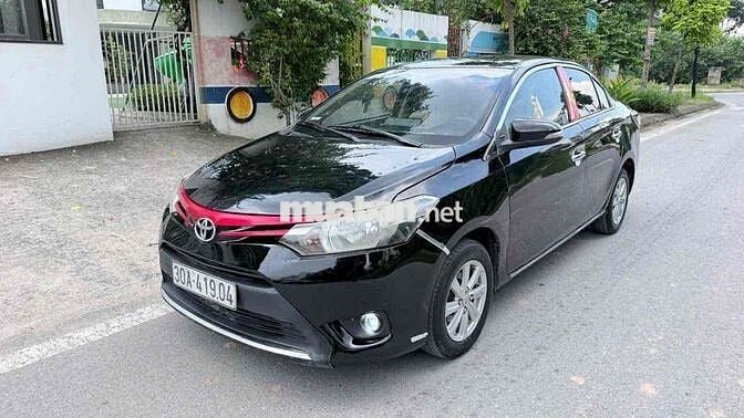 Toyota Vios 2014 Số sàn Đen Da Hà Nội