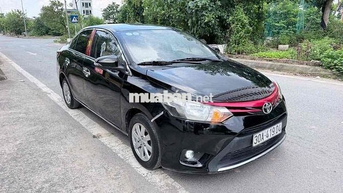 Toyota Vios 2014 Số sàn Đen Da Hà Nội