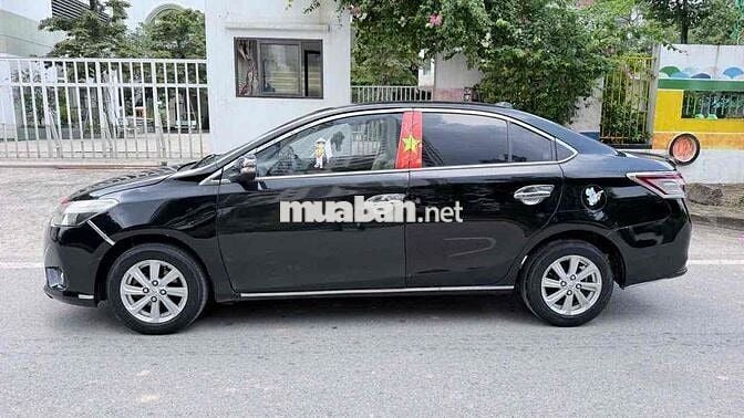 Toyota Vios 2014 Số sàn Đen Da Hà Nội