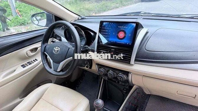 Toyota Vios 2014 Số sàn Đen Da Hà Nội