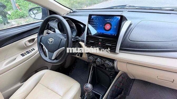 Toyota Vios 2014 Số sàn Đen Da Hà Nội