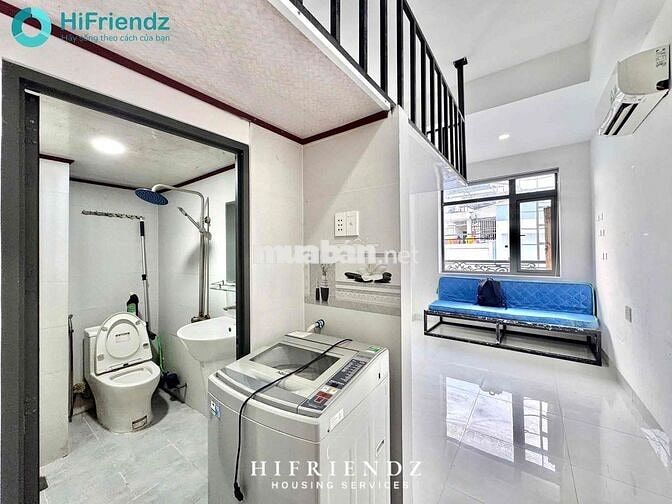 CHDV GÁC Máy Giặt Riêng - Ban Công - Thang máy sát Q1,5,10,3