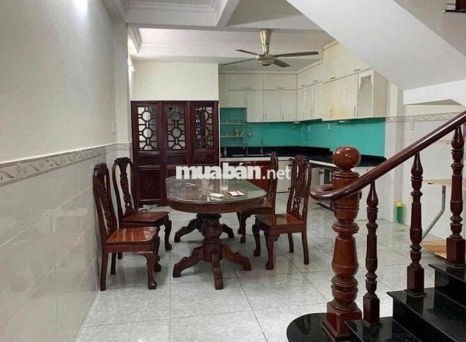 Nhà Hẻm 7M Thông Hoà Bình.Tân Phú.DT:4m X 17m Trêt 2Lầu 3PN 4WC
