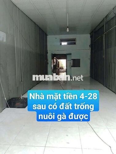 Nhà 4*30 Mặt Tiền Đường Tư Đón Vĩnh Lộc A + Có Đất trống trồng rau 