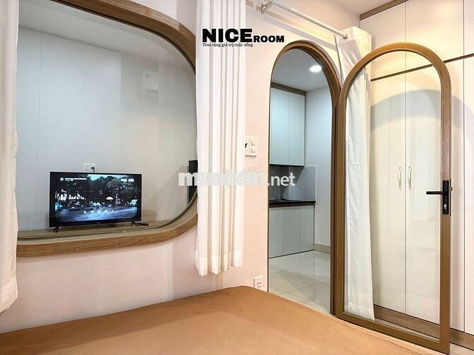 1PN mới đẹp 40m2 gần CV Gia Định/Tân Sơn Nhất - Thang máy - Giặt riêng