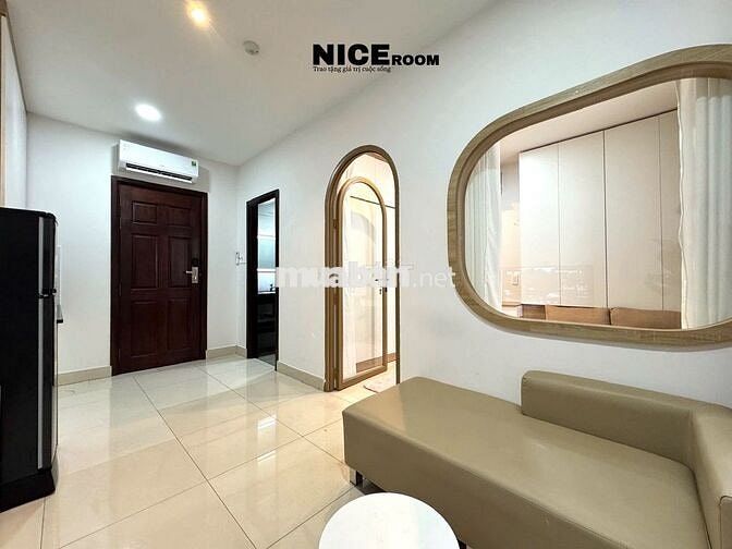 1PN mới đẹp 40m2 gần CV Gia Định/Tân Sơn Nhất - Thang máy - Giặt riêng