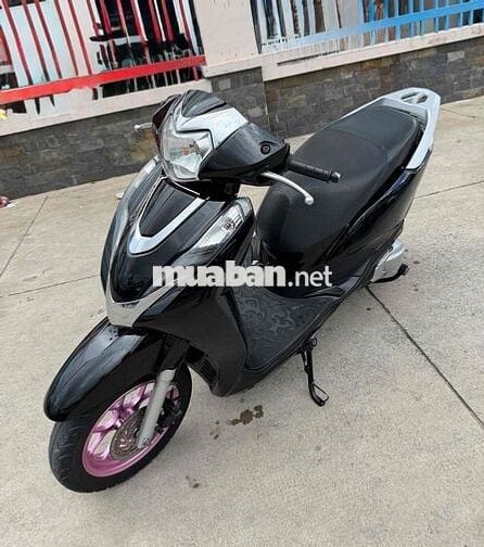 Honda Lead 2018 Đen hồng Ohlins mod 811