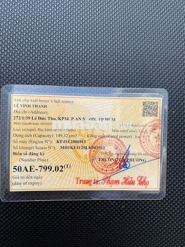 Honda Vario 150 2020 Đỏ Trắng