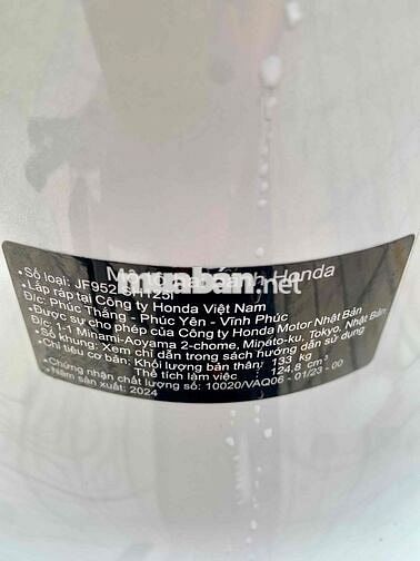 Honda SH125 CBS 2024 Trắng 13000 km Xe Đẹp Giá Tốt