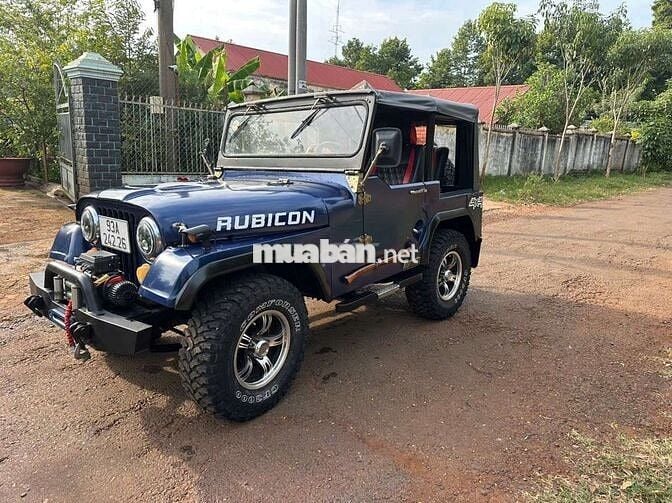 Jeep CJ4 Xanh Xe địa hình