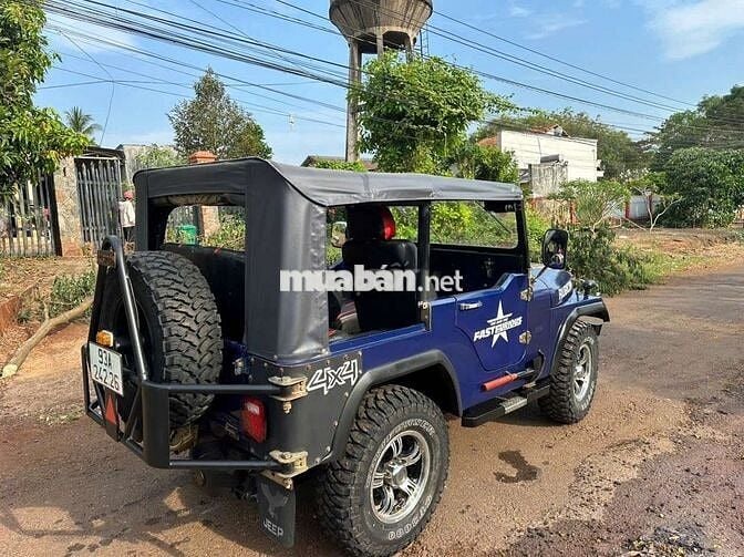 Jeep CJ4 Xanh Xe địa hình