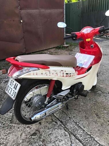 SYM Engela 50cc Trắng Đỏ Còn Rất Mới Và Chính Chủ
