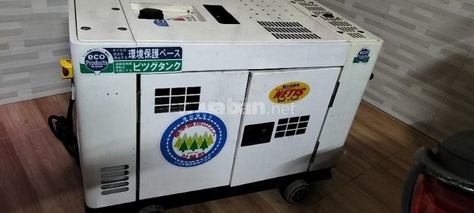 Thanh lý máy phát điện dầu Denyo 8.5kVA - Đầu phát Taiyo Nhật Bản