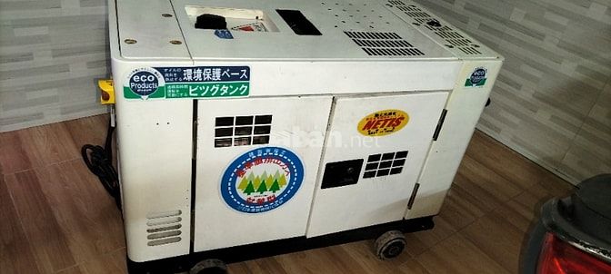 Thanh lý máy phát điện dầu Denyo 8.5kVA - Đầu phát Taiyo Nhật Bản