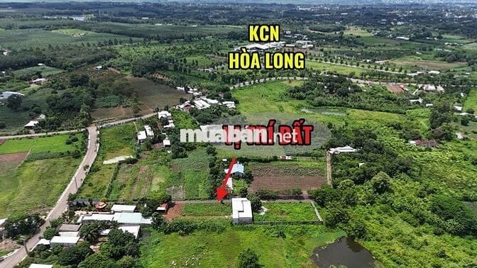 CHÍNH CHỦ BÁN LÔ ĐẤT NGAY KCN HÒA LONG, GIÁ CHƯA TỚI 800TR