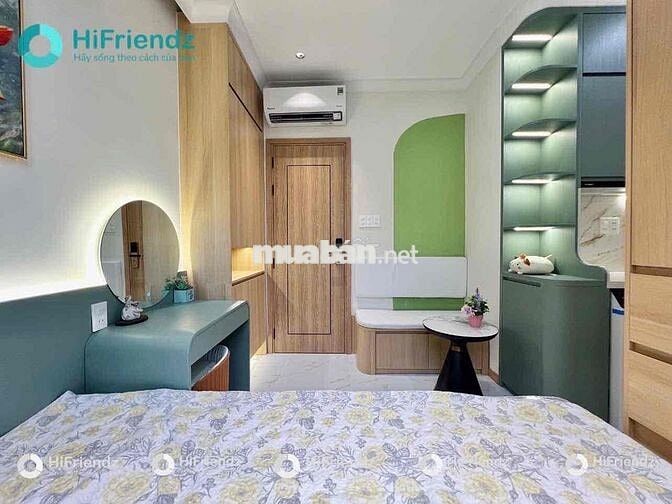 TRỐNG 1 PHÒNG FULL NỘI THẤT NGAY PHAN HUY ÍCH - EMART - QUANG TRUNG