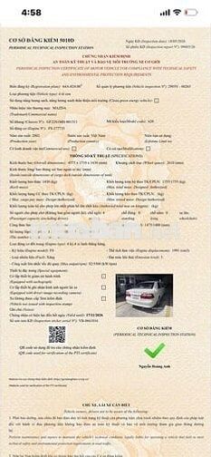 Mazda 626 2002 chính chủ, kiểm mới.
