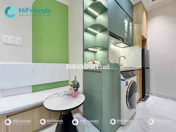 TRỐNG 1 PHÒNG FULL NỘI THẤT NGAY PHAN HUY ÍCH - EMART - QUANG TRUNG