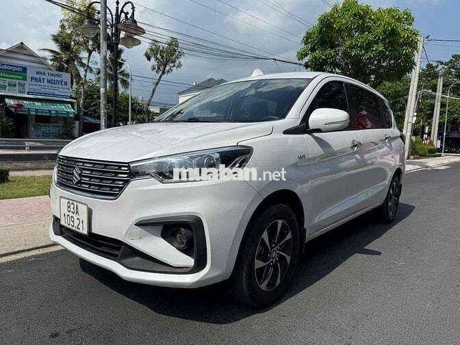 Suzuki Ertiga GLX 2020 Trắng Tự động