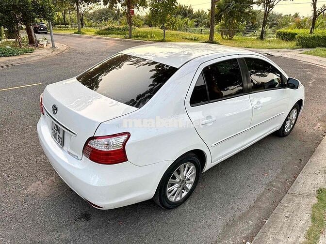 Toyota Vios G 2011 Số tự động Trắng
