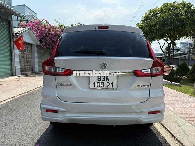 Suzuki Ertiga GLX 2020 Trắng Tự động