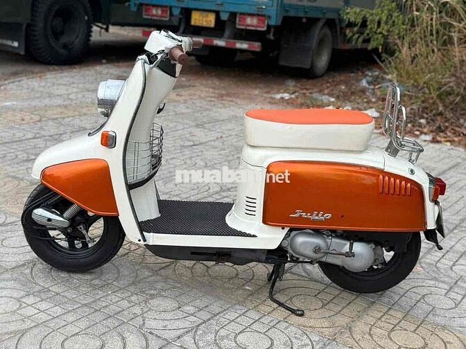 Honda Julio 50cc Nhật Bản Trắng kem, cam