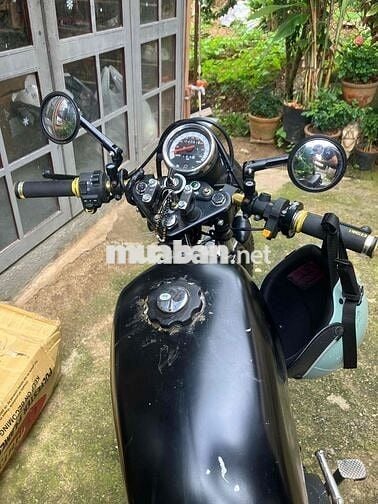 Xe máy Win TQ Cafe Racer Đen