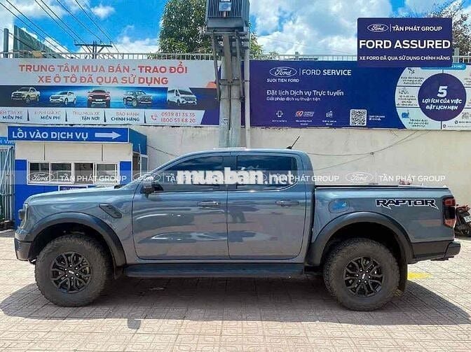 Ford Raptor 2023 Xám Tự động 10 cấp