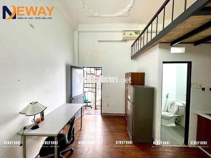 CHO THUÊ PHÒNG TRỌ GÁC CAO - BANCOL THOÁNG - ĐẦY ĐỦ NỘI THẤT GẦN VHU.