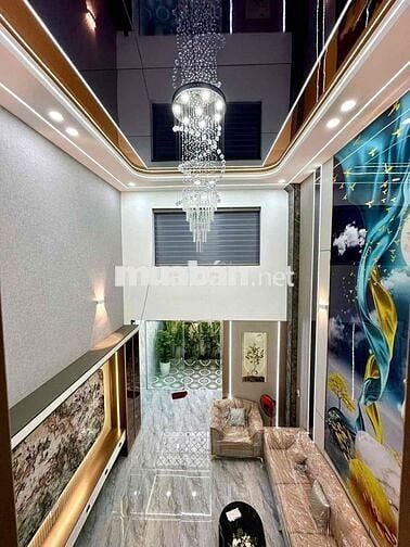 4.2m x22m - 5 Tầng Kiên Cố - Khu Nhà Lầu Đồng Bộ Thạnh Xuân
