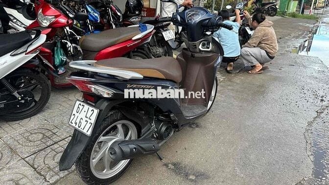 Honda Vision 2019 Xanh xám ( hỗ trợ góp )
