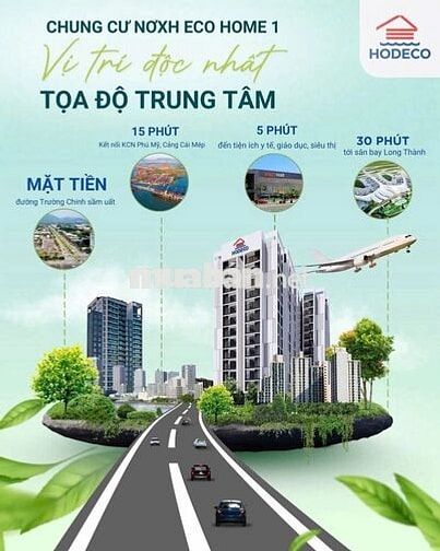 Nhận hồ sơ Nhà Ở Xã Hội ECOHOME 1 đợt cuối