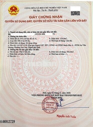 THUÊ LẠI 500TR/NĂM NHÀ 4 TẦNG 9 PHÒNG MẶT TIỀN ĐẠI LỘ VÕ NGUYÊN GIÁP