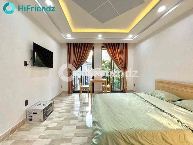🎀CĂN HỘ STUDIO BAN CÔNG FULLNT - NGAY CHỢ BÀ CHIỂU - PHAN ĐĂNG LƯU