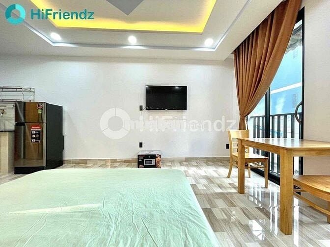 🎀CĂN HỘ STUDIO BAN CÔNG FULLNT - NGAY CHỢ BÀ CHIỂU - PHAN ĐĂNG LƯU