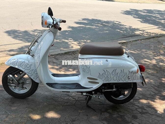 Honda Giorno Xe máy 2 thì Nhật Bản 50cc Trắng