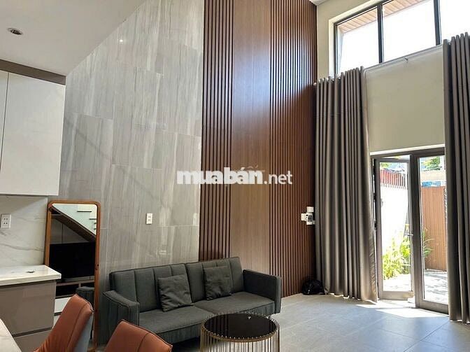 Cho thuê nhà 2 tầng mới khu Nam Hòa Xuân có 3PN giá 23tr/tháng
