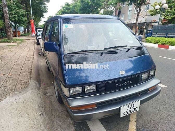 Toyota Van 1984 Xanh Da