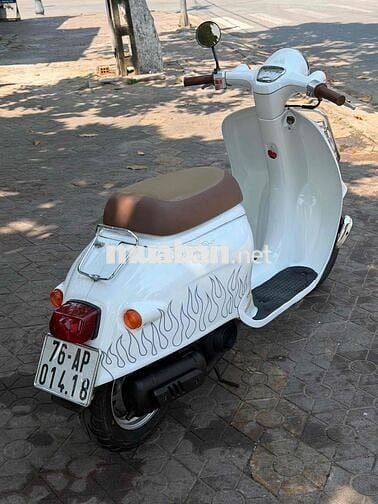 Honda Giorno Xe máy 2 thì Nhật Bản 50cc Trắng