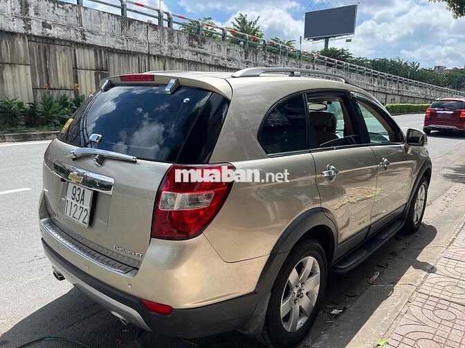 Chevrolet Captiva LT 2009 Số sàn Vàng cát, xe cọp