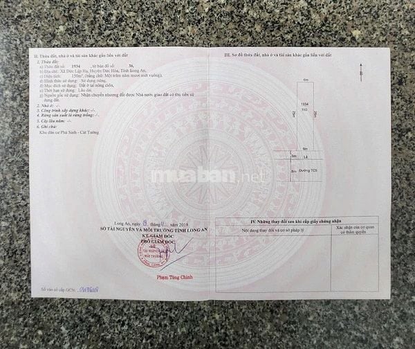 Bán Đất đối diện 7 kỳ quan giá 2,2 tỷ còn thương lượng 150 m2 