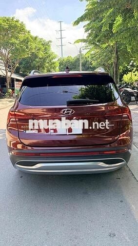 Hyundai Santafe 2023 full máy xăng Đỏ