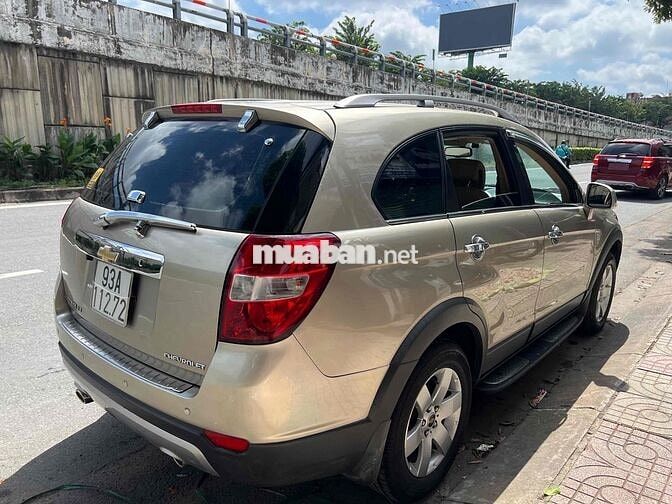 Chevrolet Captiva LT 2009 Số sàn Vàng cát, xe cọp